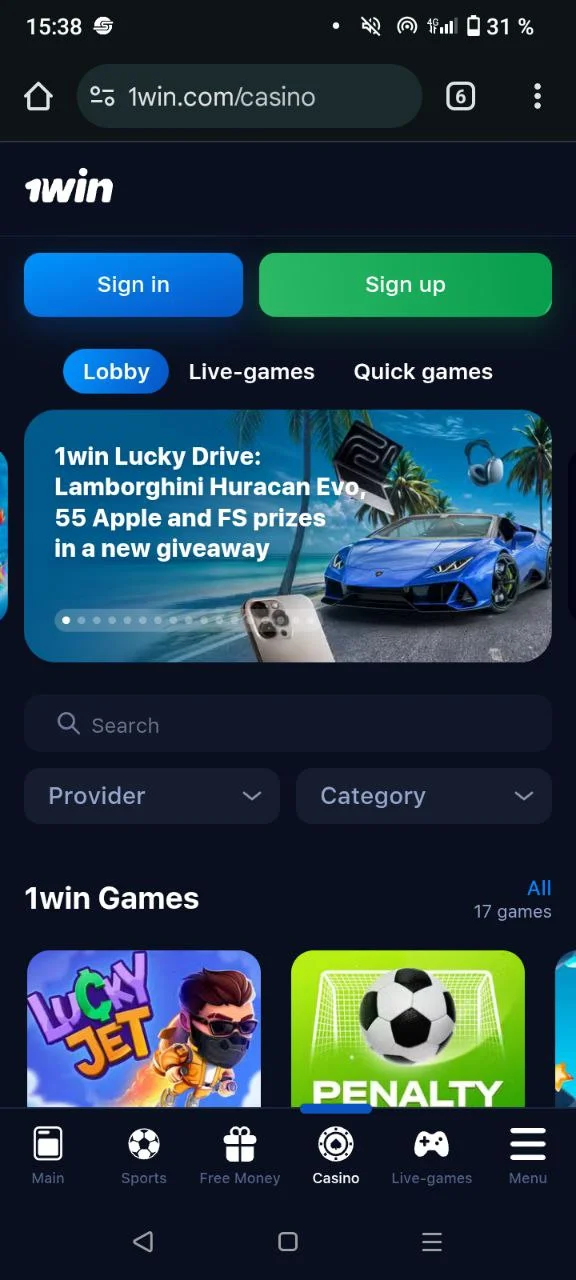 1win apk