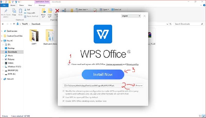 Cách sửa lỗi font chữ trong wps office